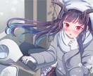 ハイクオリティなイラスト制作いたします モノクロ、アニメ調、丁寧塗りからお選びいただけます！ イメージ1