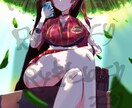 可愛い女の子描きます 基本的には何でも描けると思って頂いて大丈夫です。 イメージ1