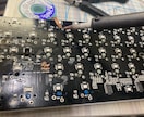 キーボード軸スイッチ(否ホットスワップ)交換します 軸スイッチ(メカニカル)を交換したい方。いかがですか？ イメージ1