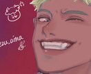 お顔厚塗りアイコン描きます オシャレな雰囲気のアイコンが必要な方！ イメージ3