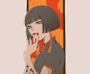 中華風/レトロ風の創作イラストをお描きします アイコン/SNSアイコン/オリジナル/創作/キャラクター イメージ3