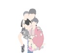 可愛いお子様のアイコン待受線画イラスト描きます 日常の一部にほっこりするようなイラストを..♡ イメージ4