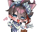 SNSアイコン、キャラクターイラスト描きます 可愛いほんのり厚塗り風イラストです！ イメージ4