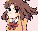シンプルでかわいいイラスト制作します シンプルでかわいいSNSアイコン、ヘッダー、動画用、一枚絵 イメージ4