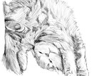 大切なペットのイラストを描きます 大切なペットとの思い出の一枚を イメージ3