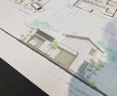 一級建築士が【目を惹く】プロ仕様手書き図作成します つい眺めてしまう図面で注目度UP。WEB・マイソクにどうぞ イメージ4