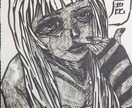 ホラーなイラストなど描きます 人物画やさまざまなものを描きます。 イメージ5