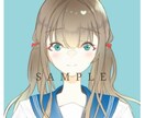 SNSのアイコン描きます リクエストにお答えして理想の女の子描きます イメージ1