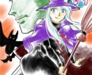 季節のイラスト描きます はっぴーはろぅぃぃん、かっこいいフランケンとかわいいまじょ イメージ1