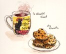 おしゃれな手描きイラストで飲食店の魅力UPします 【データ納品‼︎】サンクス＆ショップカード・アイコン・挿絵 イメージ10