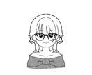 モノクロアイコン描きます リアル寄り、デフォルメ寄り好みの絵柄で描きます イメージ3