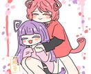 優しくて可愛い絵、切ない絵やお菓子の絵を描きます 挿絵や動画のイラスト、SNSアイコンにも！ イメージ4