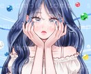 やさしい雰囲気の女の子イラストを制作いたします SNSアイコンやサムネなど、お気軽にご相談ください! イメージ5