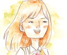 水彩でデフォルメ似顔絵を描きます イメージ3