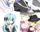 アイコンやヘッダーに！萌え絵風イラスト作成します あなただけのかわいいイラストを♫ イメージ1