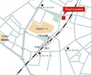 何度も修正OK！3,000円でカラー地図作成します チラシ、ホームページなどに掲載できる地図を制作します。 イメージ1