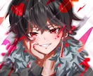 かっこいいアイコン用イラストお描きします 先着5名様まで低価格！存在感あるキラキラしたアイコンを制作！ イメージ3