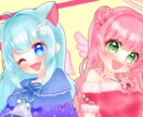可愛いアイコンやイラスト描きます キラキラで透明感のある可愛い女の子が得意です！ イメージ7