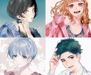 目を引く魅力的なアイコン、一枚絵などお描きします Vtuber、歌い手、集客用アカウントにご依頼いただいてます イメージ9