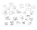 絶妙にゆるくて可愛いペット描きます うちの子をミニミニにさせてください♡ イメージ2
