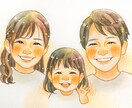 シンプル似顔絵♡ナチュラルで可愛い似顔絵描きます プレゼントにも大人気♡気軽に飾れるやさしいタッチ♡ イメージ1