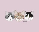 インテリアにも馴染む、猫ちゃんの似顔絵お描きします 空間に自然と溶け込む、落ち着いたタッチで丁寧に仕上げます イメージ7