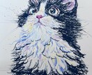 暮らしに飾れるオイルパステル原画を制作します 大切なうちの子を、やさしいタッチの原画で残します。 イメージ1