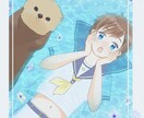 アイコン、1枚絵、立ち絵お描きします 立ち絵や、表情差分、SNS用のアイコン等様々な用途に使用可能 イメージ2