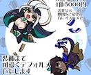 商用利用可！もちもちSD（ミニ）キャラお描きします デフォルメ感たっぷりにあなたの推しを可愛く再現致します！ イメージ5