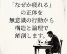 人間関係の「しんどさ」の正体を構造で解析します 占い・感情論は不要。無意識の行動パターンを客観的に紐解きます イメージ1