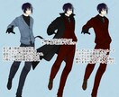 立ち絵描きます あなたのキャラクターを形にします！！ イメージ2
