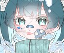 出来るだけお安い値段で可愛い系のイラスト描きます アカウント発展に是非ともお手伝いさせてください(><) イメージ1