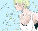 個性的な絵柄で目を惹く人物イラストを描きます アイコンや壁紙用に現役美大生のイラストはいかがですか? イメージ4