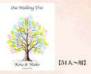 ゲストの皆様と一緒に、結婚証明書を創ります 世界に1つだけのウエディングツリーです^ ^ イメージ5