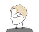 手書きのゆるいオシャレなアイコン描きます シンプルだけど似てるイラスト! イメージ7