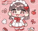 ゆるっとした可愛い系SDを制作します グッズ/Vtuber/アイドル/ソンムル/マスコット イメージ4