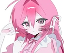 バストアップイラストを制作します お好きなキャラクターを一枚のイラストに仕上げます イメージ1