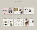 洋書UNION風プロフィールブックが作れます 【Canva対応】結婚式プロフィールブック雑誌風テンプレート イメージ5
