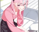 SNSアイコン、一枚絵などの制作できます 流行りのアニメ塗りの美少女イラストを得意としています。 イメージ9
