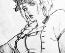 キャラクターのラフ+簡易着色描きます 細部までこだわる世界観重視のキャラをデザインします！ イメージ6