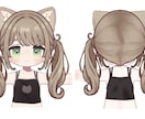 VTuber向け衣装デザインを制作します 実績作りのため先着3件まで5000円で受付中！ イメージ10