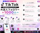 TikTokのフォロワーを増やします 最安値⭐️TikTokの収益化をサポートいたします！！！ イメージ3
