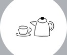 インスタのハイライトに使える線画3枚セット描きます カラー1色まで無料♡韓国風ゆるいシンプルイラストに♪ イメージ5