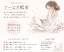 2000字超◇あなたの魅力をやさしく言語化します HSP気質の現役ライターが、あなたの魅力を丁寧に言葉にします イメージ1