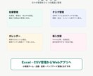 在庫・タスク管理アプリを作ります チームの在庫とタスクを見える化 イメージ2