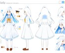 キャラクターデザイン・立ち絵描きます 商用OK！幅広いオリジナル・既存キャラクターを描きます イメージ4