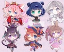 もちぷにっとしたデフォルメをお描きします あなたのキャラをかわいくデフォルメ/SD/ミニキャラ化！ イメージ4