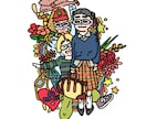 商用利用OK！著作権譲渡のイラストを描きます ご予算・ご要望沢山お聞かせくだい！ イメージ4