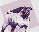 あなたの愛犬を世界に1つのアート作品にします うちのこの魅力を、オリジナルアート作品にしてお届けします イメージ8