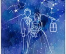 ウェルカムボード＆結婚式イラスト制作します 実績が１０になるまで最低価格で提供します！ イメージ6